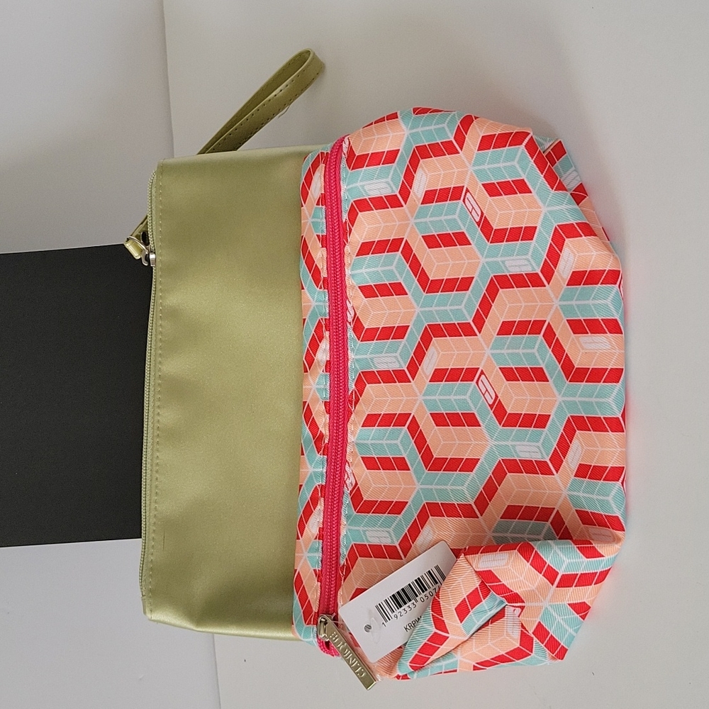 Set of two Clinique cosmetic bags